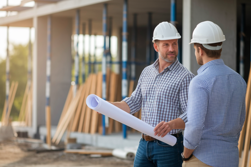 chantier-entrepreneur-client-plans