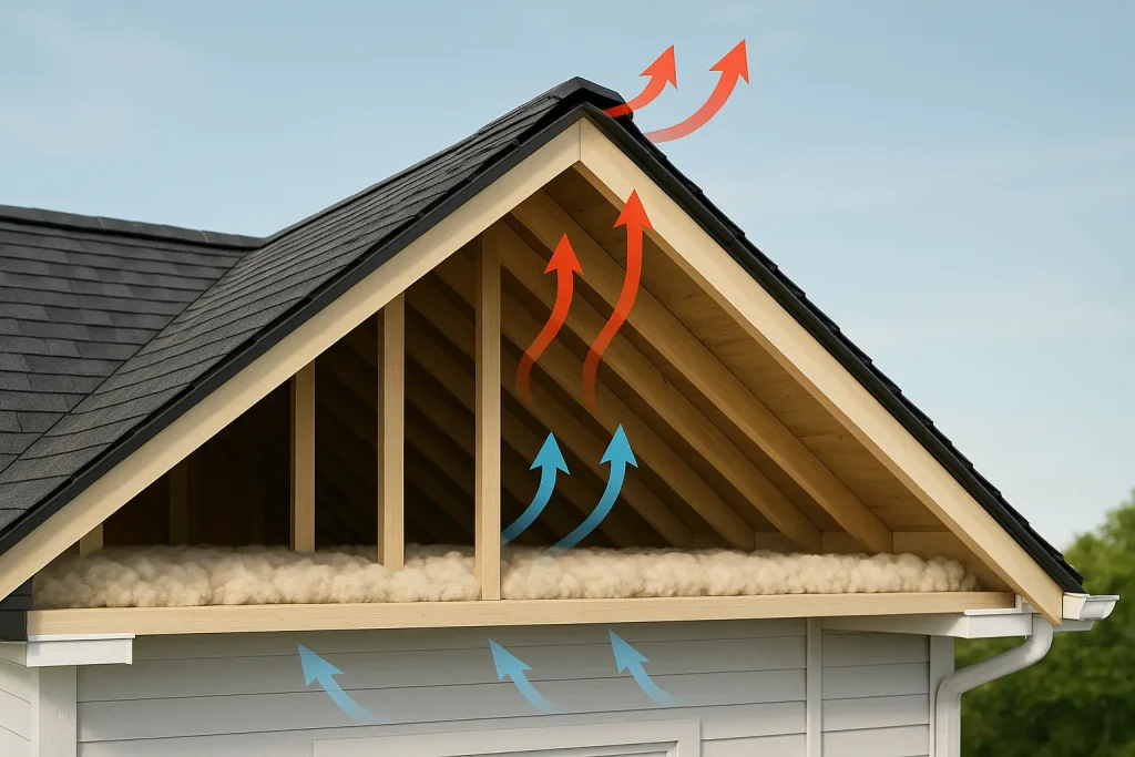 Pourquoi la ventilation de toiture est essentielle à la durabilité de votre maison ?