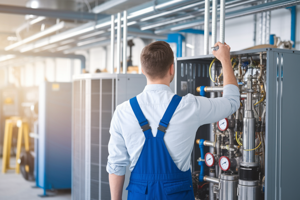 technicien-dos-systeme-climatisation-manometres