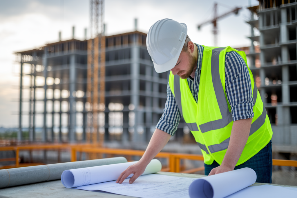 chantier-ouvrier-casque-plans-grues