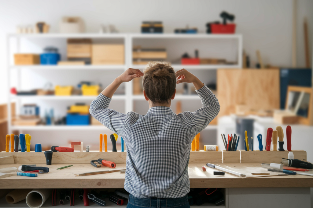 personne-dos-atelier-etabli-outils