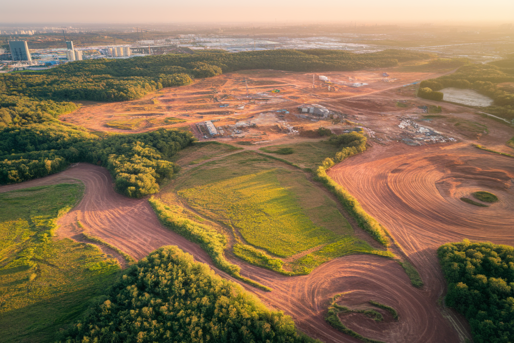 vue-aerienne-parcelles-chantiers-champs