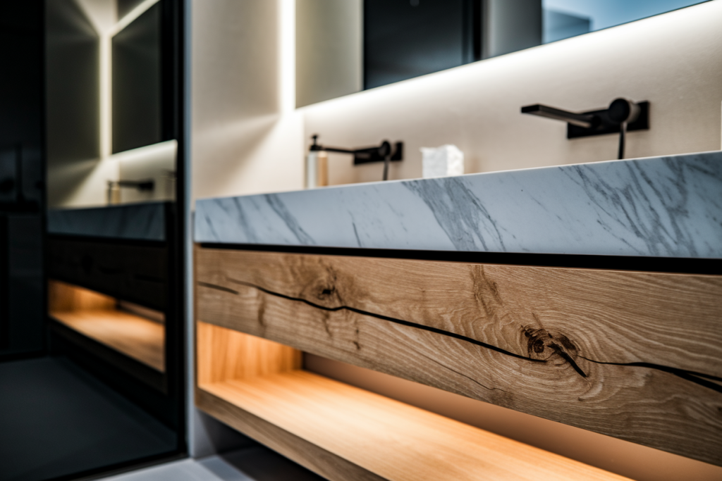 meuble-lavabo-bois-naturel-marbre