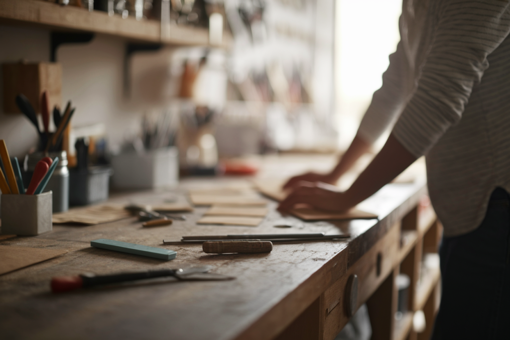 atelier-outil-banc-travail