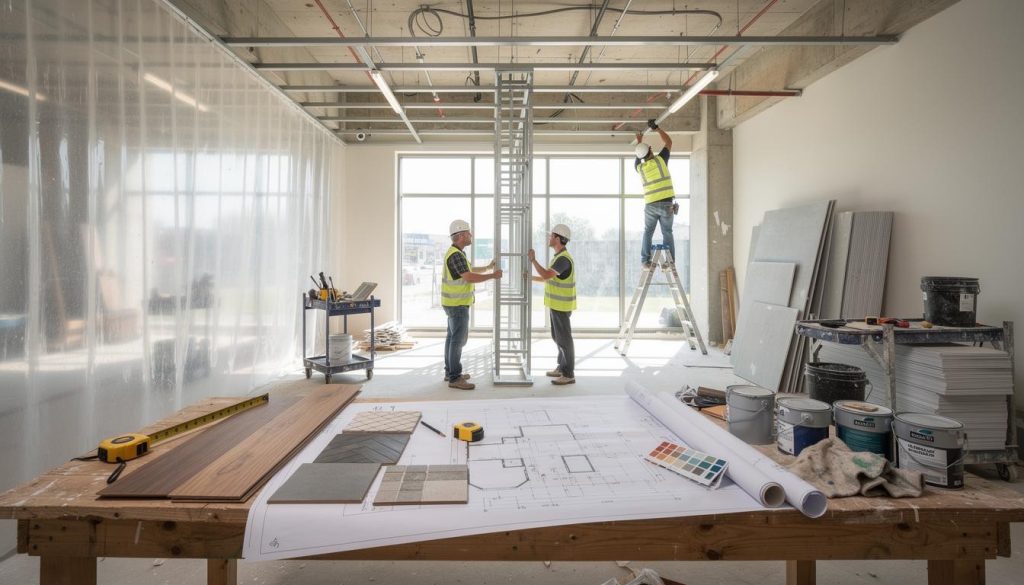 Rénovation d'un local commercial : comment planifier et budgéter ses travaux d'aménagement ?