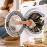 machine-laver-moderne-flacon-nettoyant