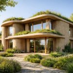 batiment-chanvre-bio-verdure-arbres