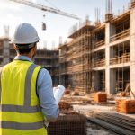 ingenieur-casque-chantier-batiments-echafaudages