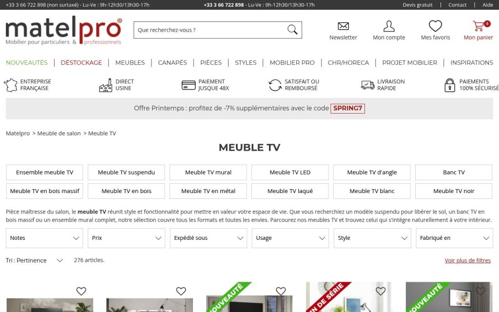 Meilleurs meubles TV en France : notre verdict 2026