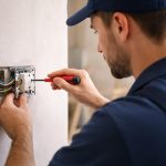 electricien-installant-interrupteur-fils-colorés