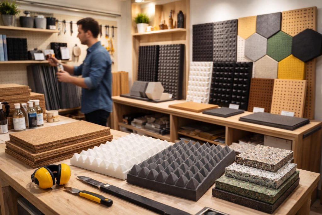 atelier-bricolage-materiaux-isolation-acoustique